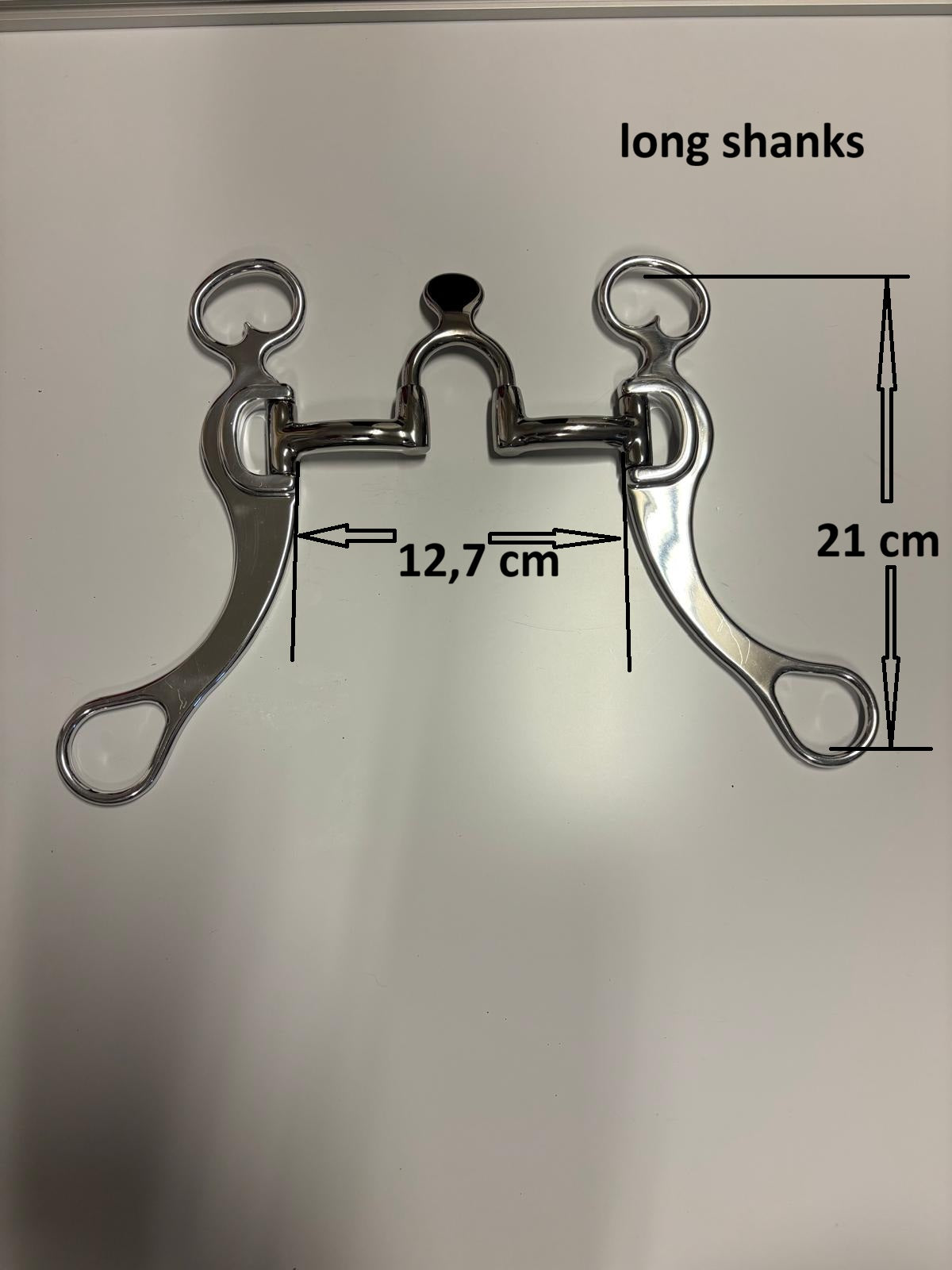 Bill Freeman Correctional bit - long shanks - short spoon